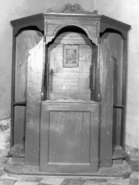 confessionale - bottega toscana (sec. XIX)