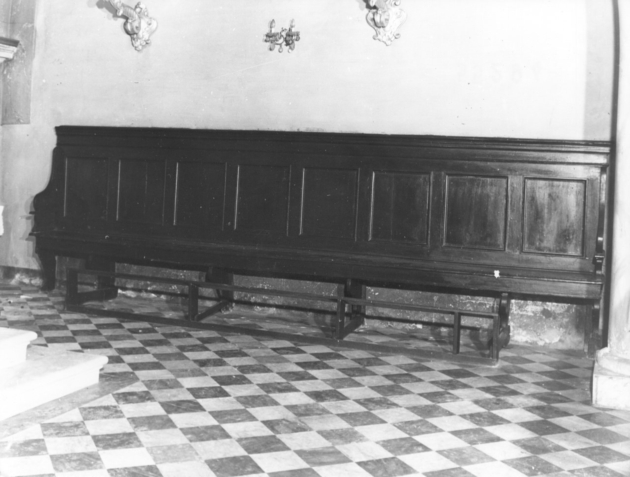 stalli del coro - bottega toscana (sec. XIX)