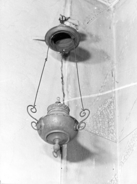 lampada pensile - bottega toscana (sec. XIX)