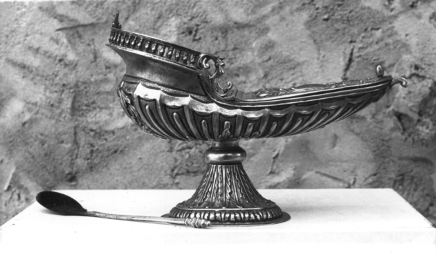 navicella portaincenso - a galeone di Torselli Francesco (sec. XVIII)