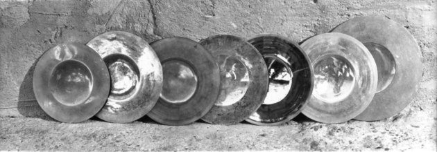 patena, serie - bottega italiana (fine/inizio secc. XVIII/ XIX)