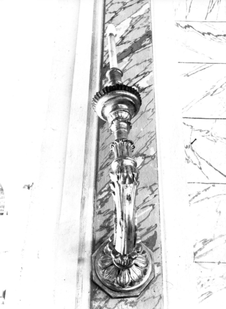 candeliere da parete, serie di Cipriani Roberto (bottega), Cipriani Dionisio (bottega) (seconda metà sec. XIX)