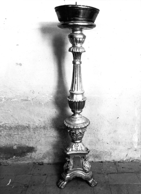 candeliere, serie di Cipriani Roberto (bottega), Cipriani Dionisio (bottega) (seconda metà sec. XIX)