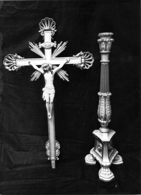 croce d'altare di Cipriani Roberto (bottega), Cipriani Dionisio (bottega) (seconda metà sec. XIX)