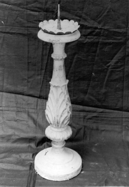 candeliere, serie - bottega versiliese (prima metà sec. XIX)