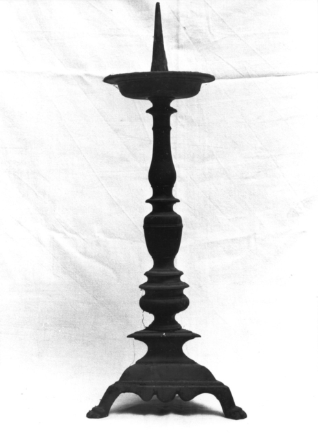 candeliere, serie - bottega toscana (sec. XVII)