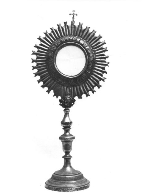 ostensorio - bottega toscana (inizio sec. XVIII)
