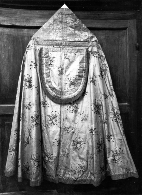 piviale - manifattura italiana (seconda metà sec. XVIII)