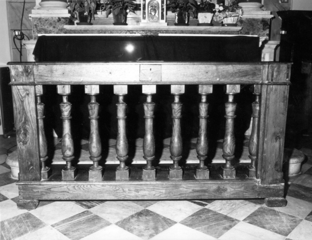 inginocchiatoio - bottega lucchese (sec. XIX)