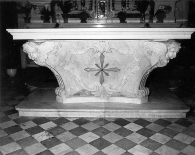 paliotto - bottega lucchese (fine sec. XVIII)