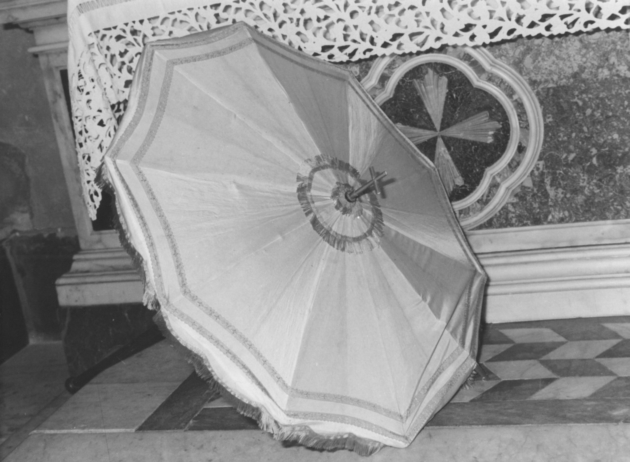 ombrellino processionale - manifattura italiana (sec. XIX)