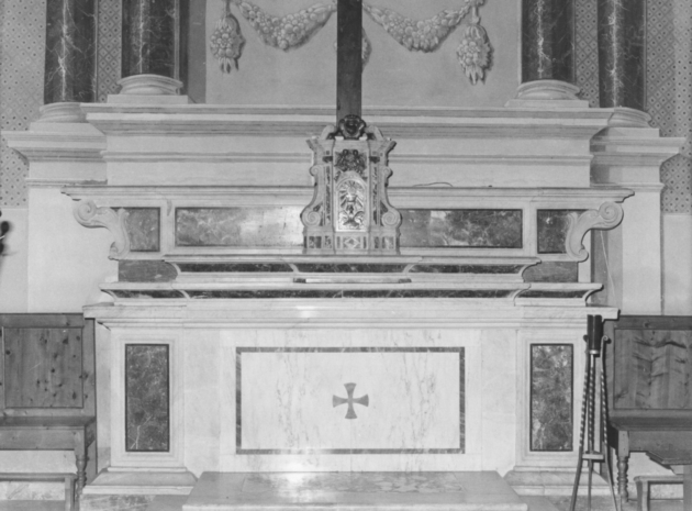 altare maggiore - bottega toscana (sec. XVIII)