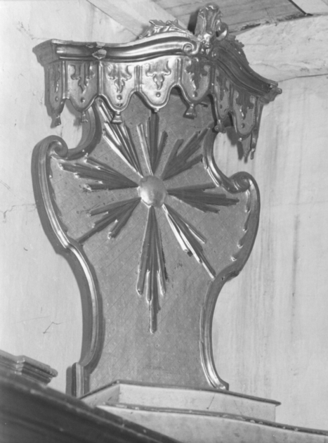 tronetto per esposizione eucaristica - bottega versiliese (sec. XIX)