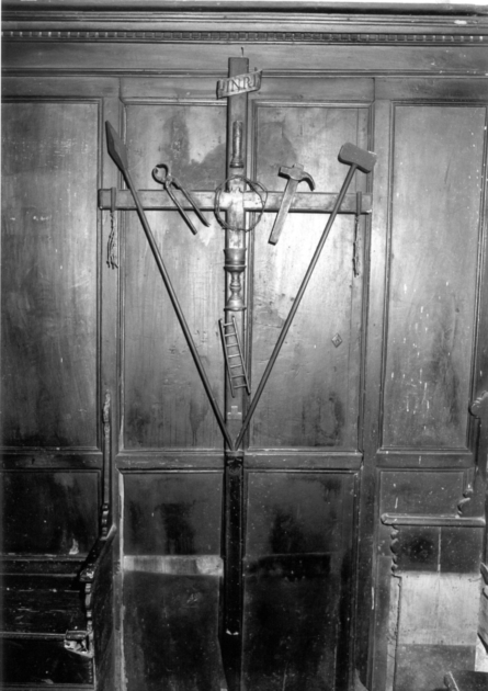 croce penitenziale - bottega versiliese (sec. XVIII)