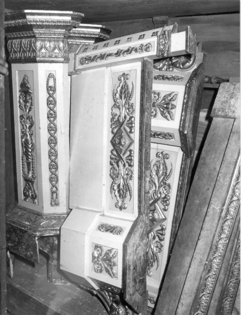 baldacchino processionale - bottega versiliese (sec. XIX)