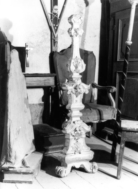 base per croce - bottega toscana (fine/inizio secc. XVIII/ XIX)