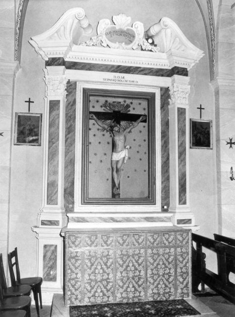 altare - bottega lucchese (seconda metà sec. XVIII)