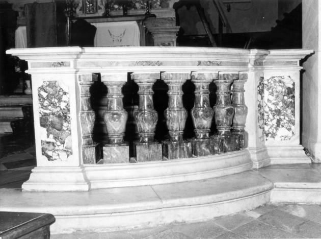 balaustrata - bottega toscana (ultimo quarto sec. XVIII)