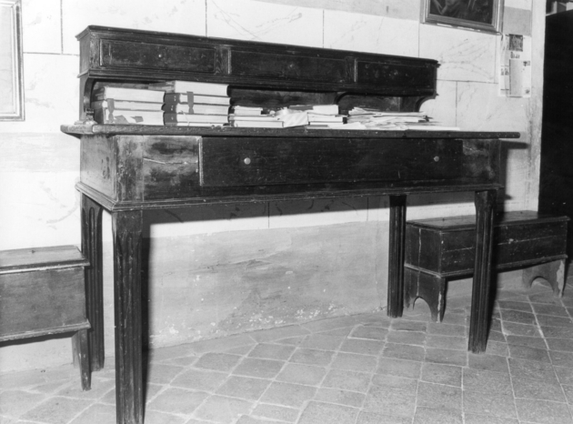 scrittoio - bottega lucchese (metà sec. XIX)