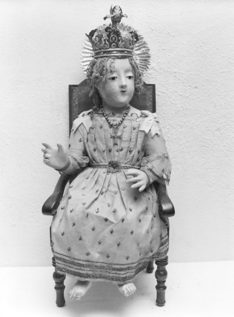 Gesù Bambino (statua) - bottega italiana (inizio sec. XIX)
