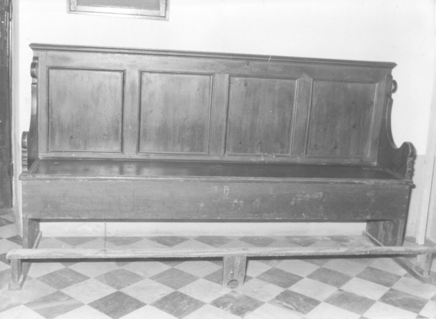 panca - bottega lucchese (inizio sec. XIX)
