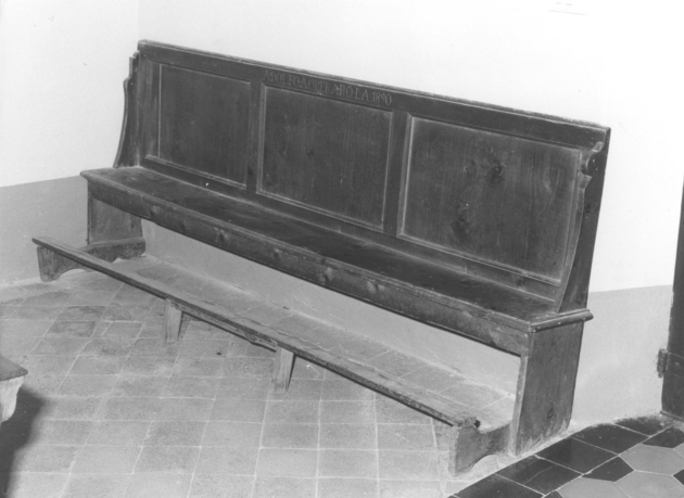 panca, serie - bottega lucchese (sec. XIX)
