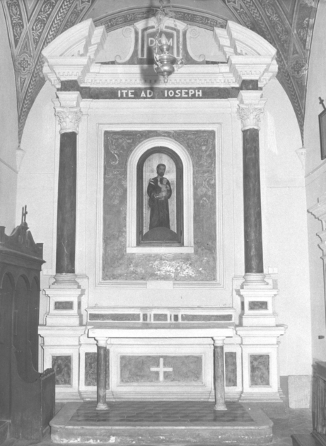 altare - bottega lucchese (fine sec. XIX)