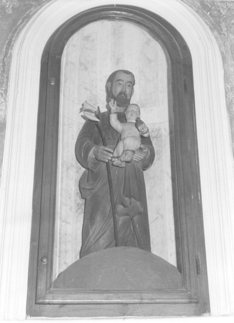 SAN GIUSEPPE (statua) - bottega italiana (fine sec. XIX)