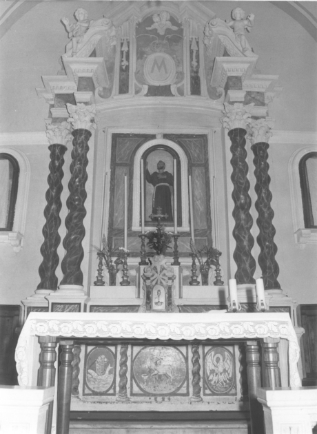 altare maggiore - bottega lucchese (fine sec. XIX)