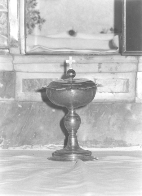 pisside - bottega italiana (fine/inizio secc. XVIII/ XIX)