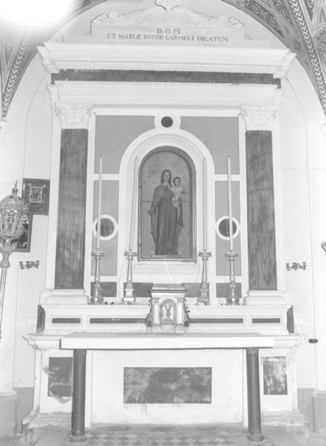 altare - bottega lucchese (fine sec. XIX)