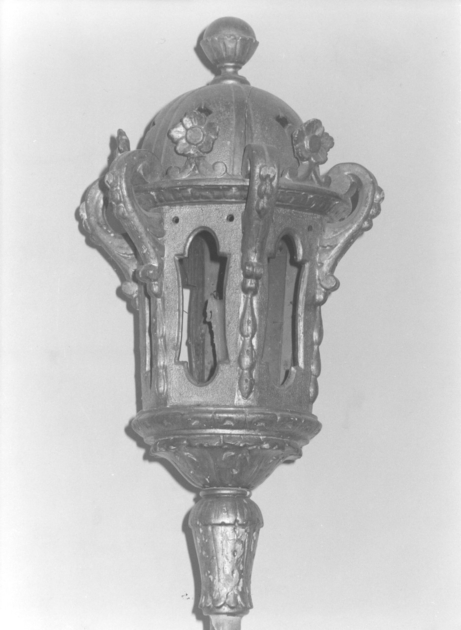 lanterna processionale, serie - bottega lucchese (fine/inizio secc. XVIII/ XIX)