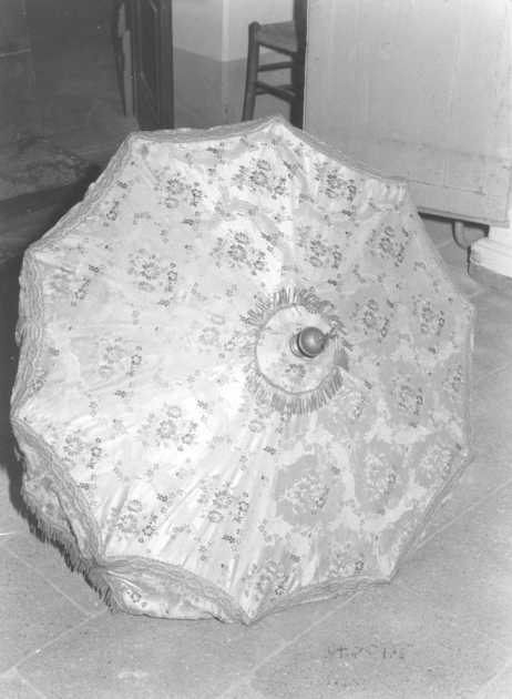 ombrellino processionale - manifattura italiana (metà sec. XIX)