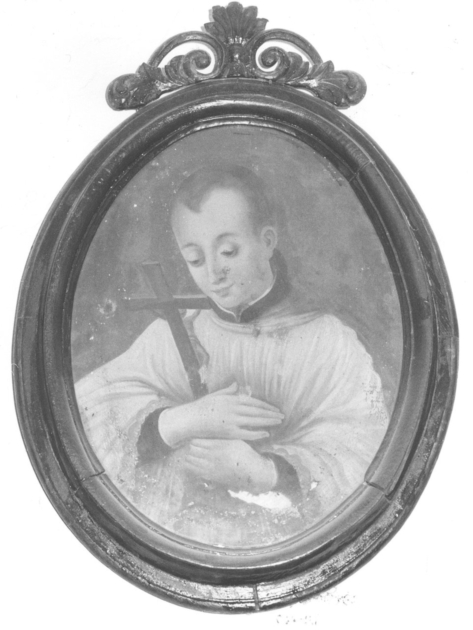 SAN LUIGI (dipinto) - ambito italiano (fine sec. XIX)