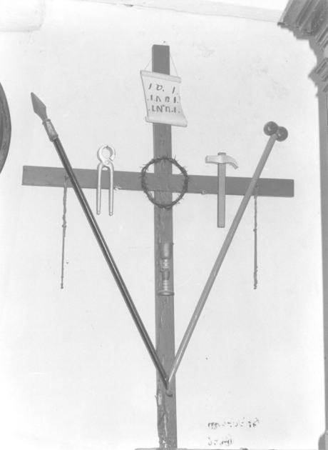 croce processionale - bottega lucchese (metà sec. XIX)