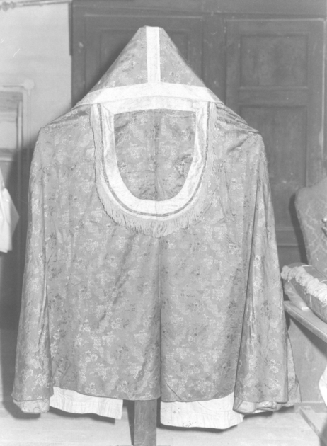 piviale - manifattura italiana (fine/inizio secc. XVIII/ XIX)