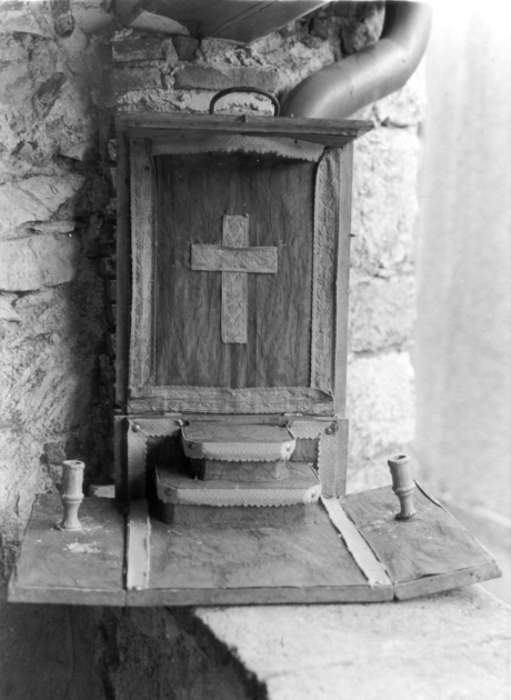 altare portatile - bottega lucchese (inizio sec. XIX)