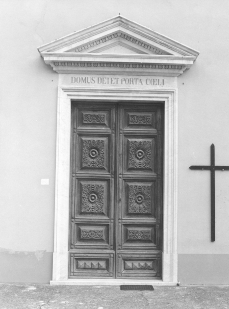 portale - bottega italiana (seconda metà sec. XIX)