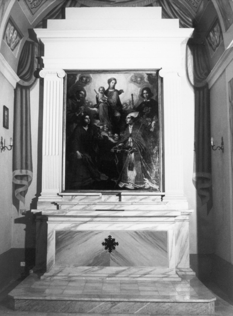 altare - bottega italiana (sec. XIX)