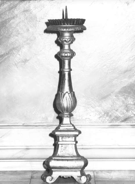 candeliere, serie - bottega italiana (sec. XIX)