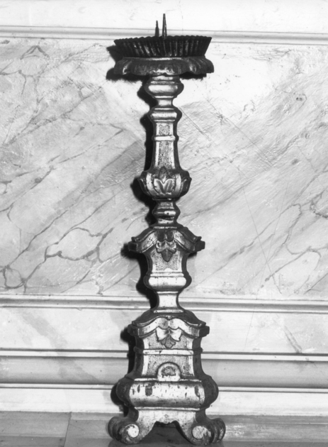 candeliere, serie - bottega italiana (sec. XIX)