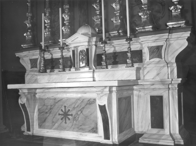 altare maggiore - bottega italiana (prima metà sec. XX)