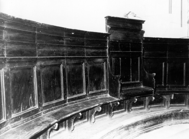 stallo - bottega italiana (sec. XVIII)