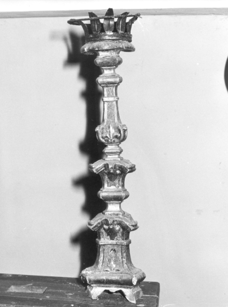 candeliere, serie - bottega italiana (sec. XVIII)