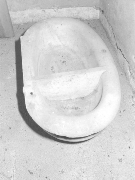 vasca - bottega italiana (sec. XVIII)