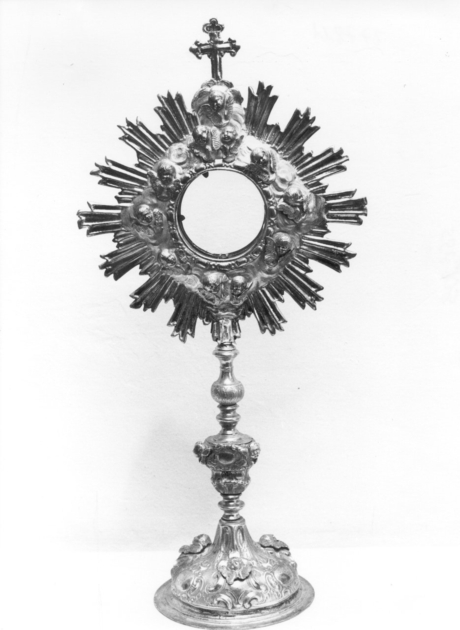 ostensorio - bottega italiana (sec. XIX)