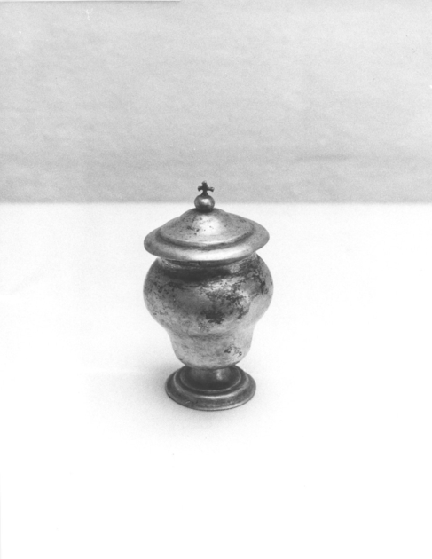 vasetti per oli santi - bottega italiana (sec. XIX)