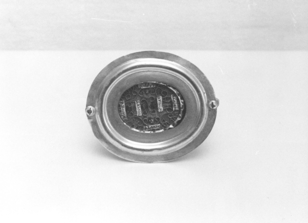 reliquiario a capsula - bottega italiana (sec. XIX)