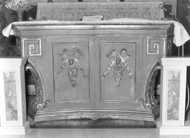 paliotto - bottega italiana (sec. XIX)