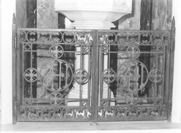 cancello - bottega italiana (secondo quarto sec. XX)